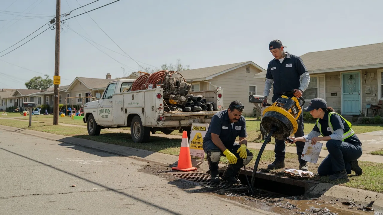 Drain Cleaning in Winters, TX near me